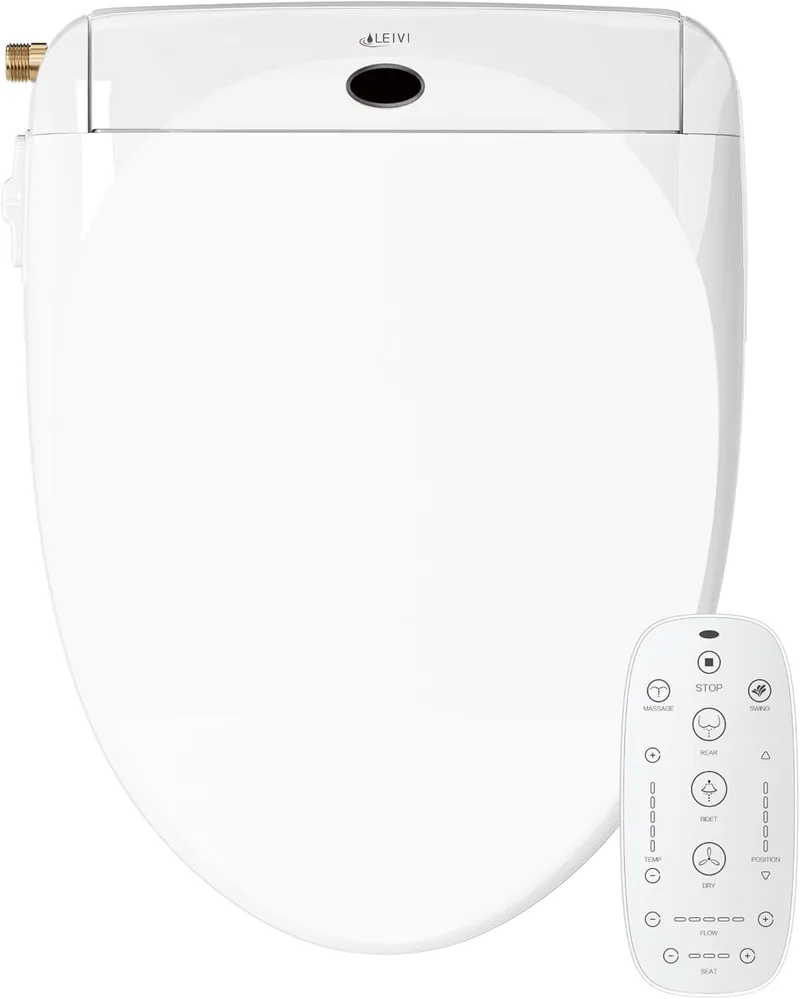 LEIVI Electric Bidet Toilet Seat with Wireless Remote